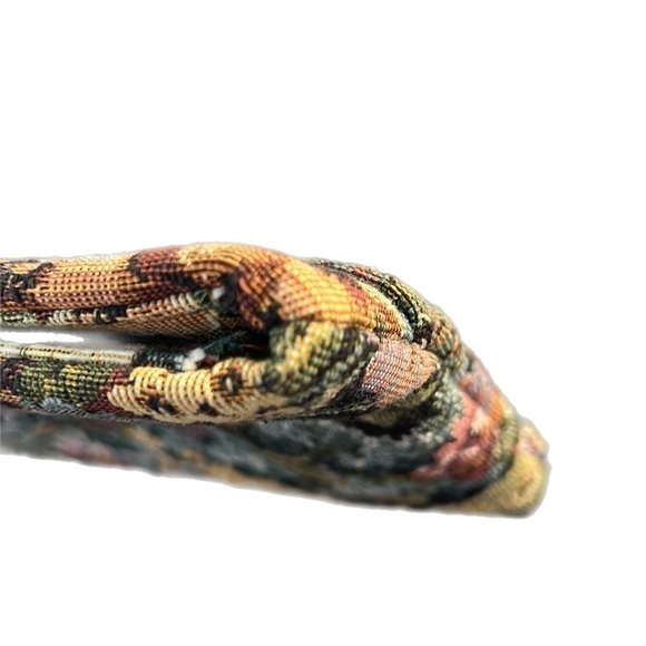 EVC Vintage Tapestry Bow Floral Clutch/ Shoulder Bag Pristine condition! - Picture 10 of 13